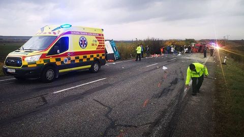 Místo tragické nehody. 