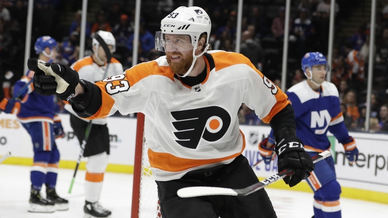 Hokejista Philadelphie Flyers Jakub Voráček.
