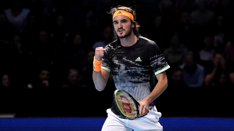 Tenista Stefanos Tsitsipas se probojoval do svého prvního finále Turnaje mistrů.