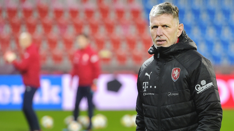 Trenér české fotbalové reprezentace Jaroslav Šilhavý.