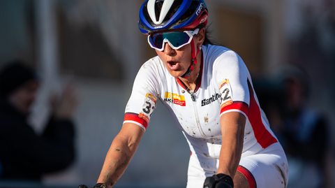 Kateřina Nash při závodě SP v Táboře.