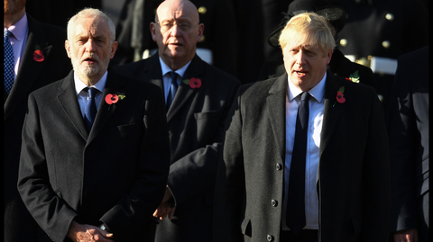 Johnson se utká s Corbynem v první ze série televizních debat.