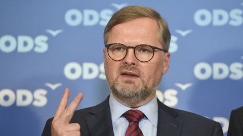 Předseda ODS Petr Fiala.