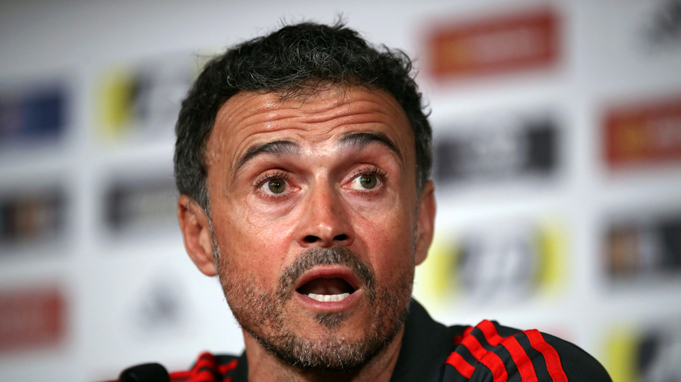 Trenér španělské reprezentace Luis Enrique.