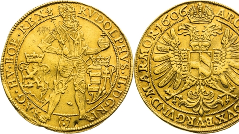 Pětidukát Rudolfa II.