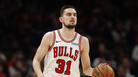 Český basketbalista Tomáš Satoranský.