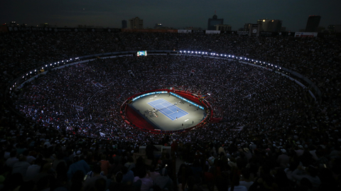 Na Federera přišel v Mexiku divácký rekord.