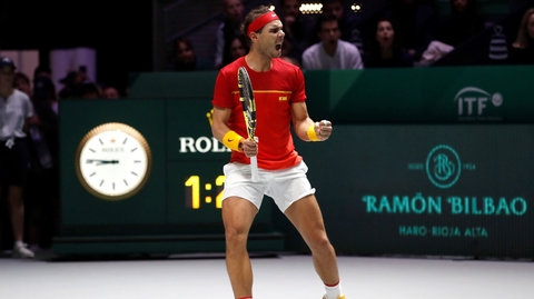 Španělský tenista Rafael Nadal.