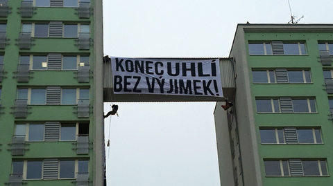 Sídlo těžařské firmy Severní energetická v Mostě.