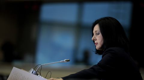 Eurokomisařka Věra Jourová.