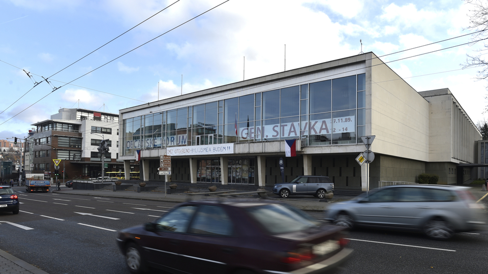 Budova Městského divadla Zlín. 