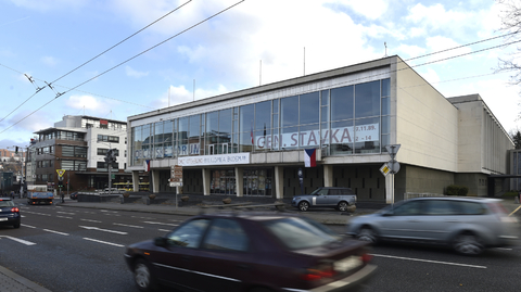 Budova Městského divadla Zlín. 