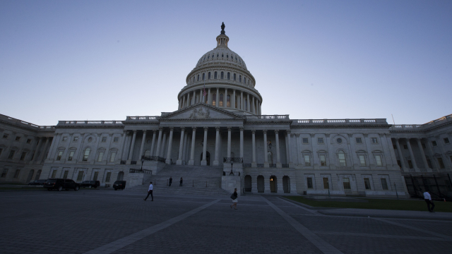 Kapitol Spojených států amerických.