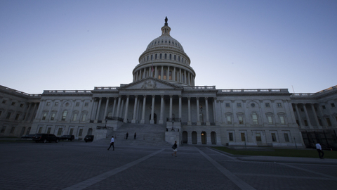 Kapitol Spojených států amerických.