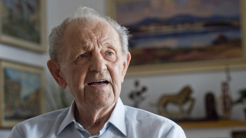 Generální tajemník komunistické strany Československa Miloš Jakeš.