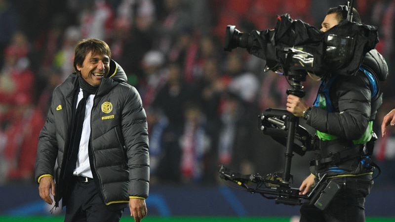 Trenér Interu Milan Antonio Conte.