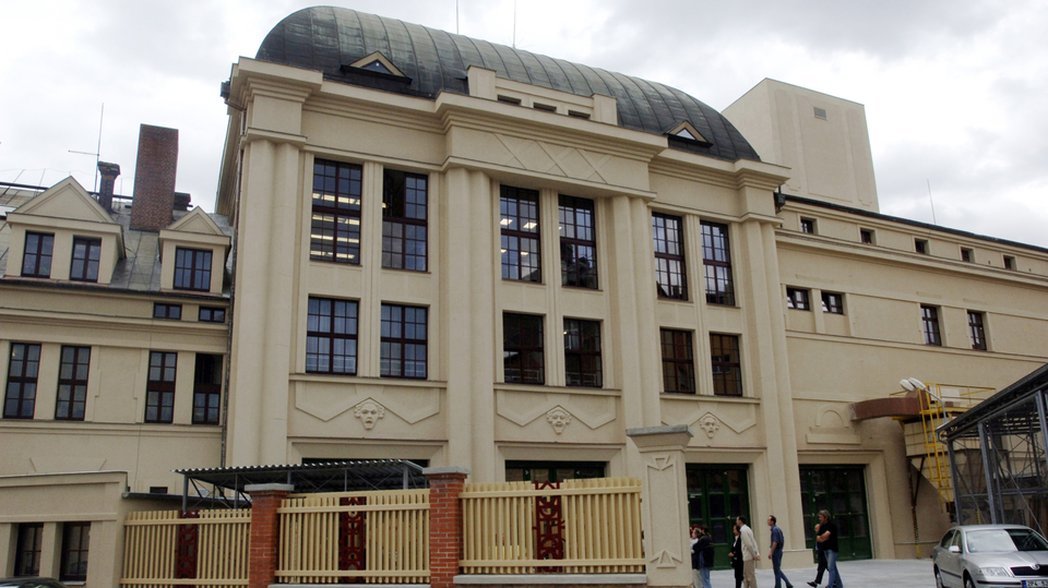 Budova plzeňského divadla. 