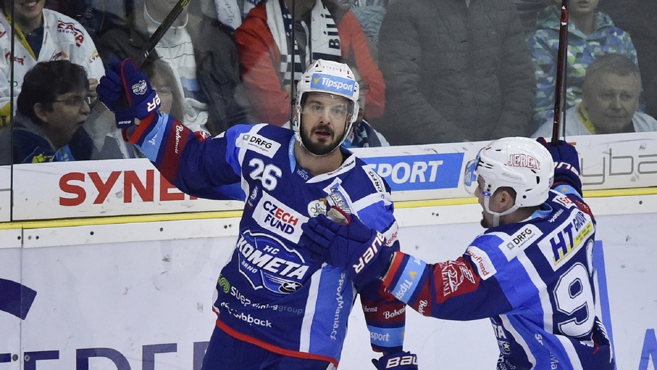 Ani dva góly kapitána Martina Zaťoviče nepomohly hokejistům Brna k úspěchu na ledě Liberce.