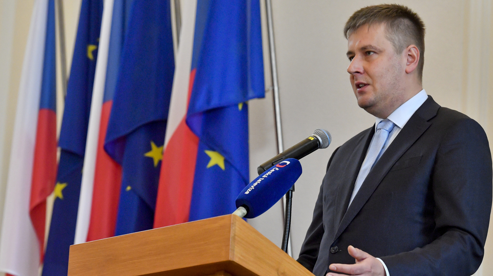 Ministr zahraničí Tomáš Petříček (ČSSD).