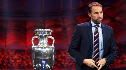 Anglický kouč Gareth Southgate.