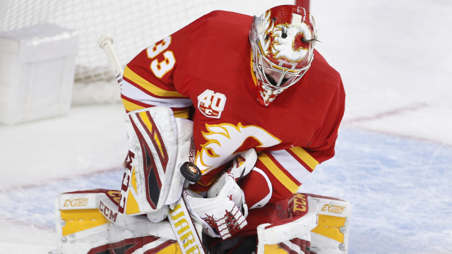 Český gólman David Rittich.