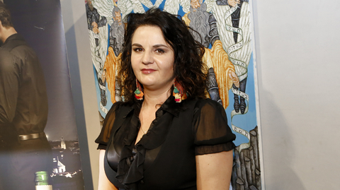 Písničkářka Radůza.