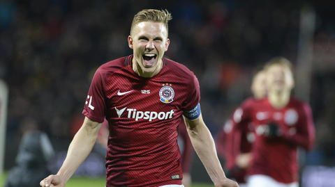 Fotbalista pražské Sparty Bořek Dočkal.