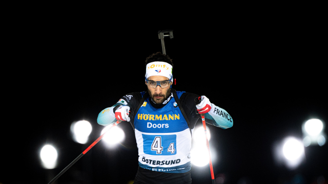 Martin Fourcade z Francie.