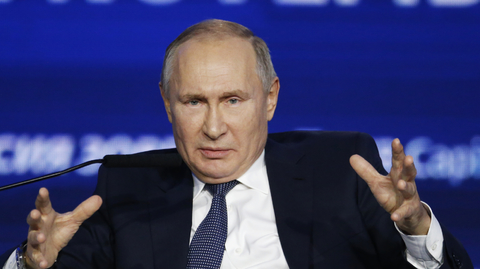 Ruský prezident Vladimir Putin.