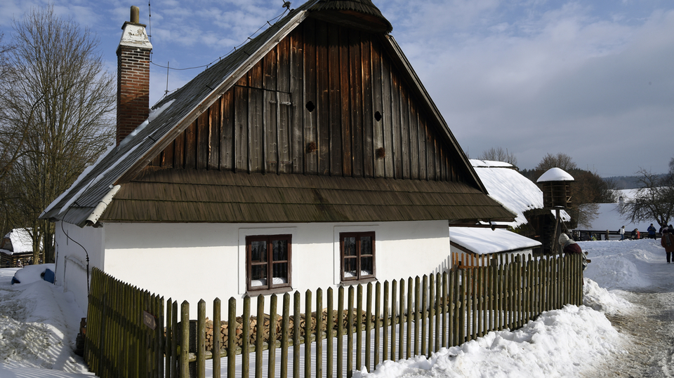 Skanzen na Veselém Kopci.