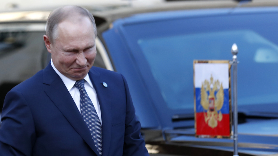 Ruský prezident Vladimir Putin.