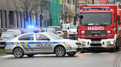 Zásah v Brně.