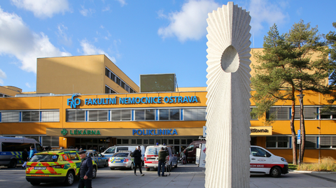 Ostravská nemocnice.