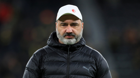 Trenér pražské Slavie Jindřich Trpišovský.