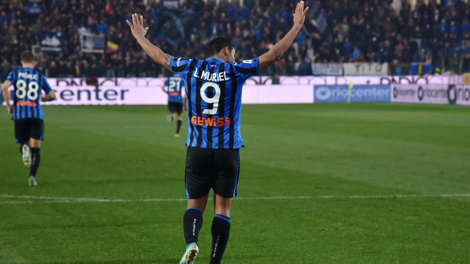 Luis Muriel z Atalanty Bergamo.