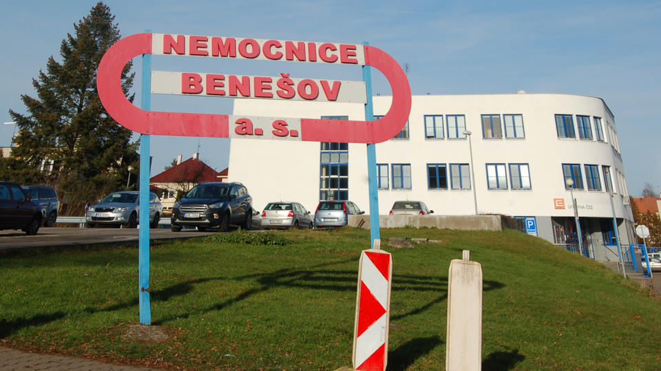 Benešovská nemocnice.