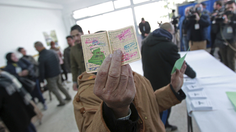 Prezidentské volby v Alžírsku.