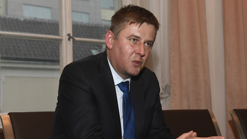 Ministr zahraničí Tomáš Petříček (ČSSD).