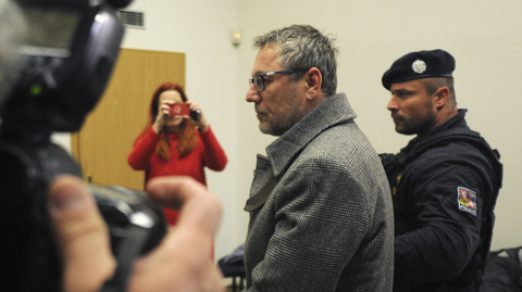 Zadržený starosta Stanislav Horáček.