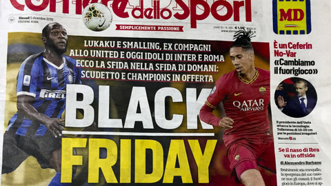 Urážlivý titulek italských novin.