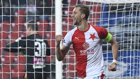 Slávistický kapitán Tomáš Souček.