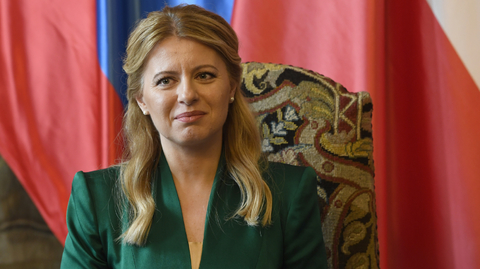 Slovenská prezidentka Zuzana Čaputová.