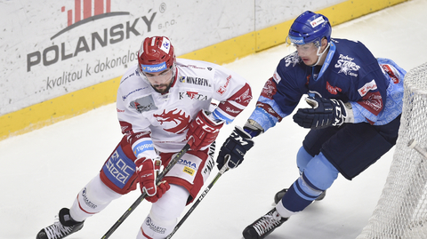 Zápas Třinec - Kladno.