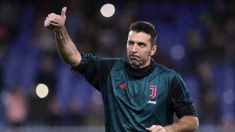 Italská fotbalová legenda Gianluigi Buffon.