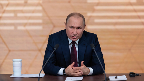 Ruský prezident Vladimir Putin.