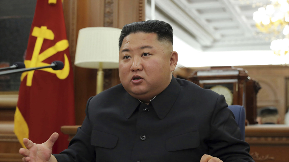 Severokorejský vůdce Kim čong-un.