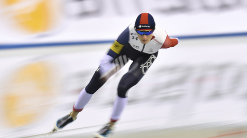 Česká rychlobruslařka Martina Sáblíková.