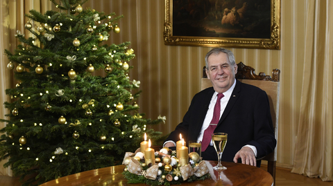 Prezident Miloš Zeman.