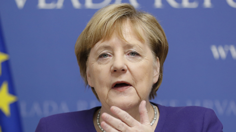 Angela Merkelová.