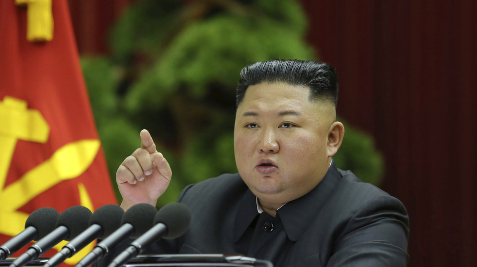 Severokorejský vůdce Kim čong-un.